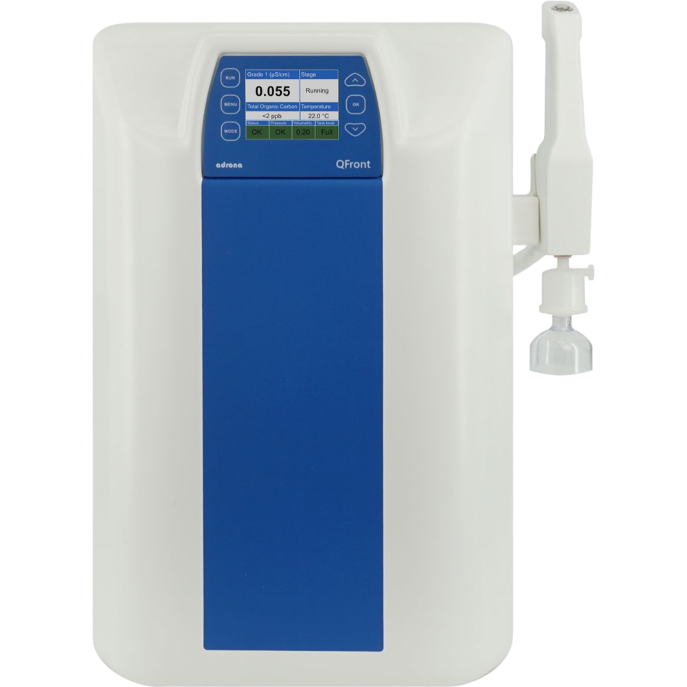 Sistema acqua ultrapura Tipo I e RO 10 L/h - Q-FRONT Trace