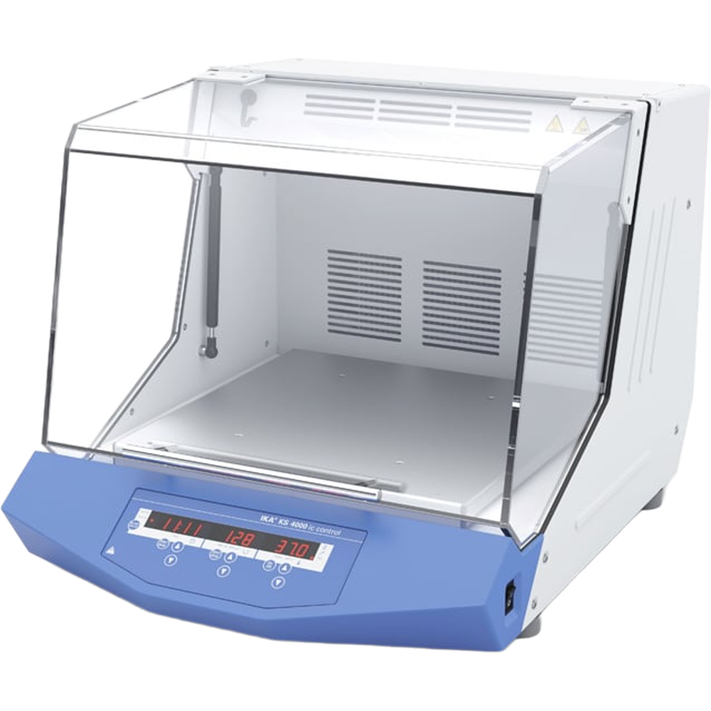 [IK 0003510100] Agitatore orbitale termostatato 10–500 rpm - KS 4000 ic control