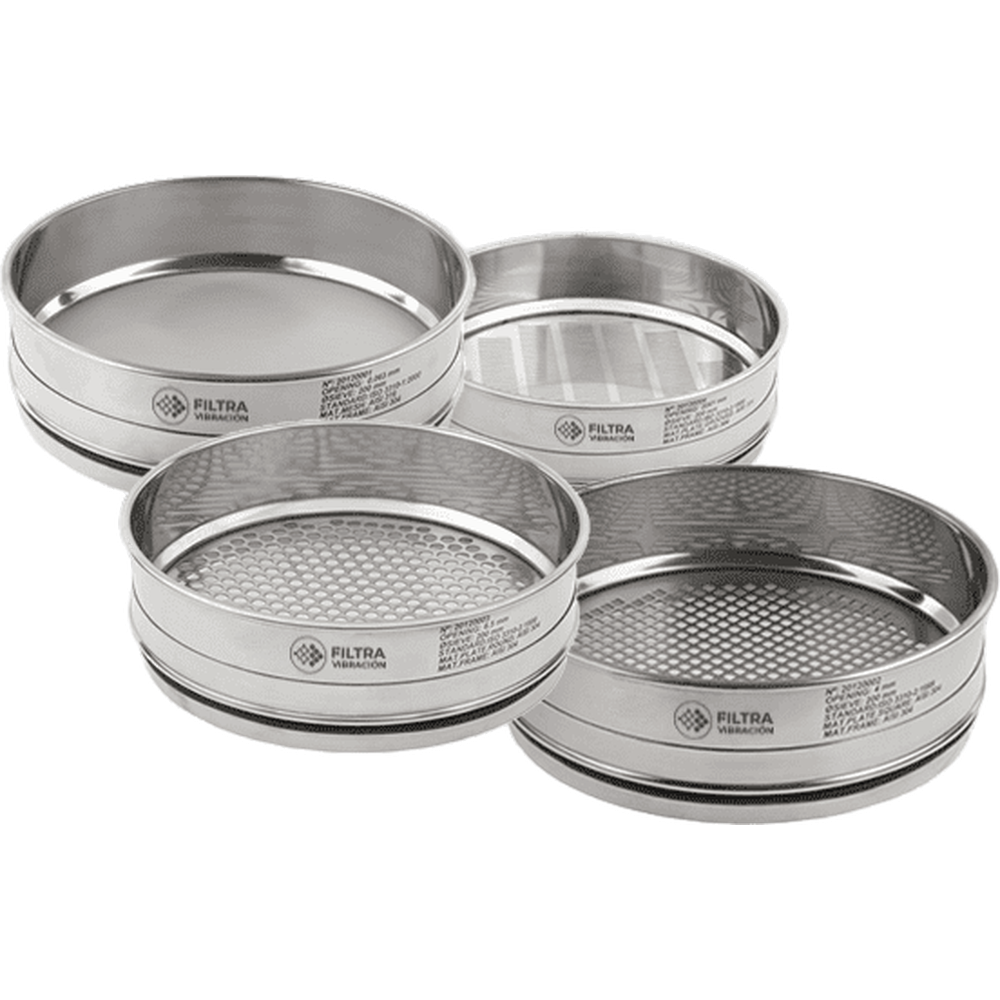 Setaccio granulometrico inox Ø200x50 mm 112 µm - 20050-0-112